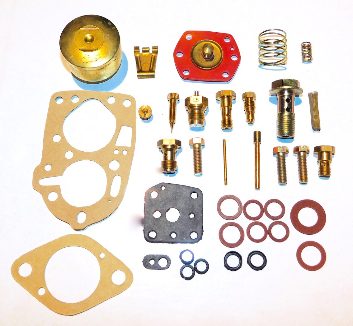 Kit rénovation carburateur SOLEX - complet - Eugene Jeep Parts