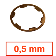 Cale réglage pignon synchro - 0,5 mm