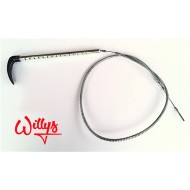 Poignée + cable frein à main - Willys - M201