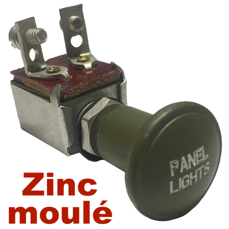 Interrupteur PANEL LIGHTS - Zinc moulé
