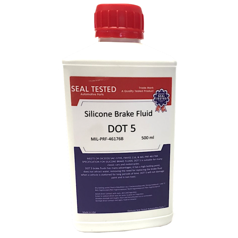 liquide de frein silicone DOT 5 - 1L