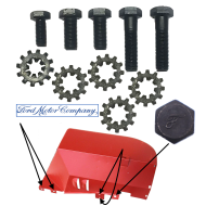Kit fixation aile AV Gauche (complet) - FORD GPW