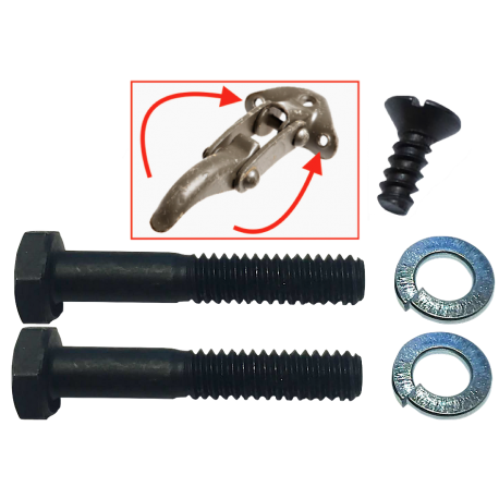 Kit fixation crochet de pare brise